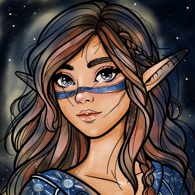 realistic elf girl