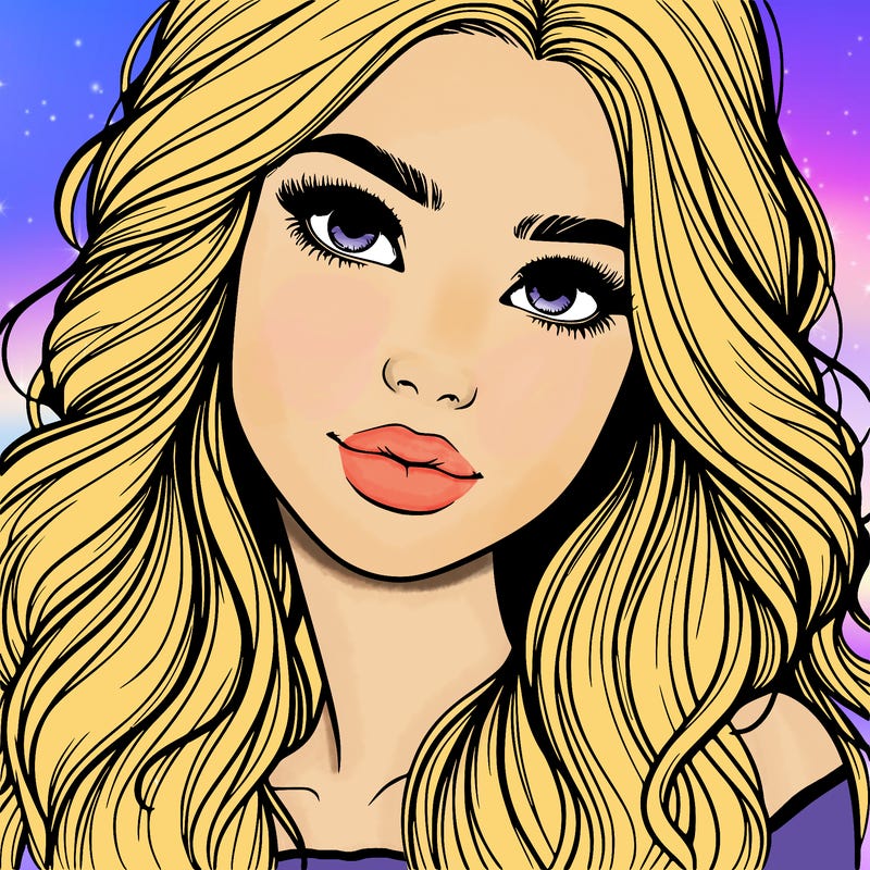 beautiful realistic girl