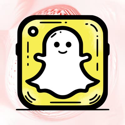 snap chat the app symbol