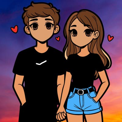 boyfriend and girlfriend