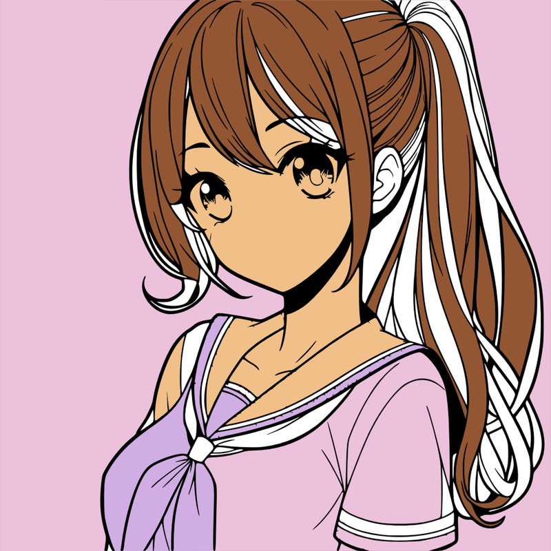 manga girl