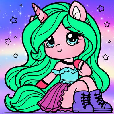 unicorn girl