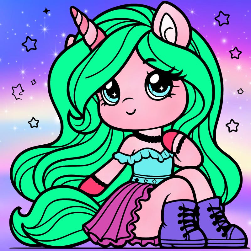 unicorn girl