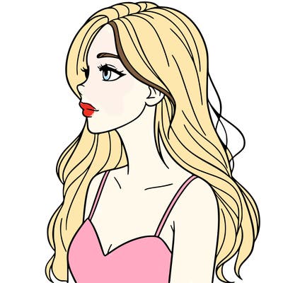 a woman