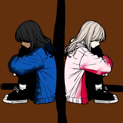 a lonely girl realistic