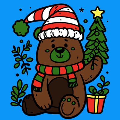 christmas bear