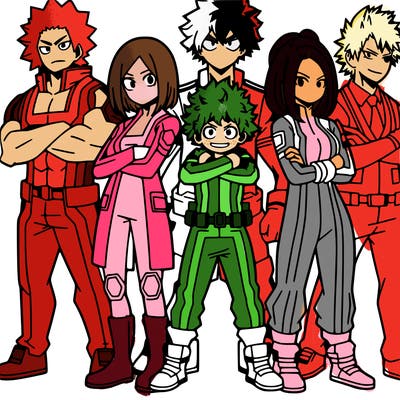 deku squad mha