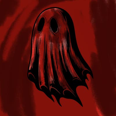 realistic creepy ghost