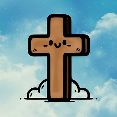 simple christian cross