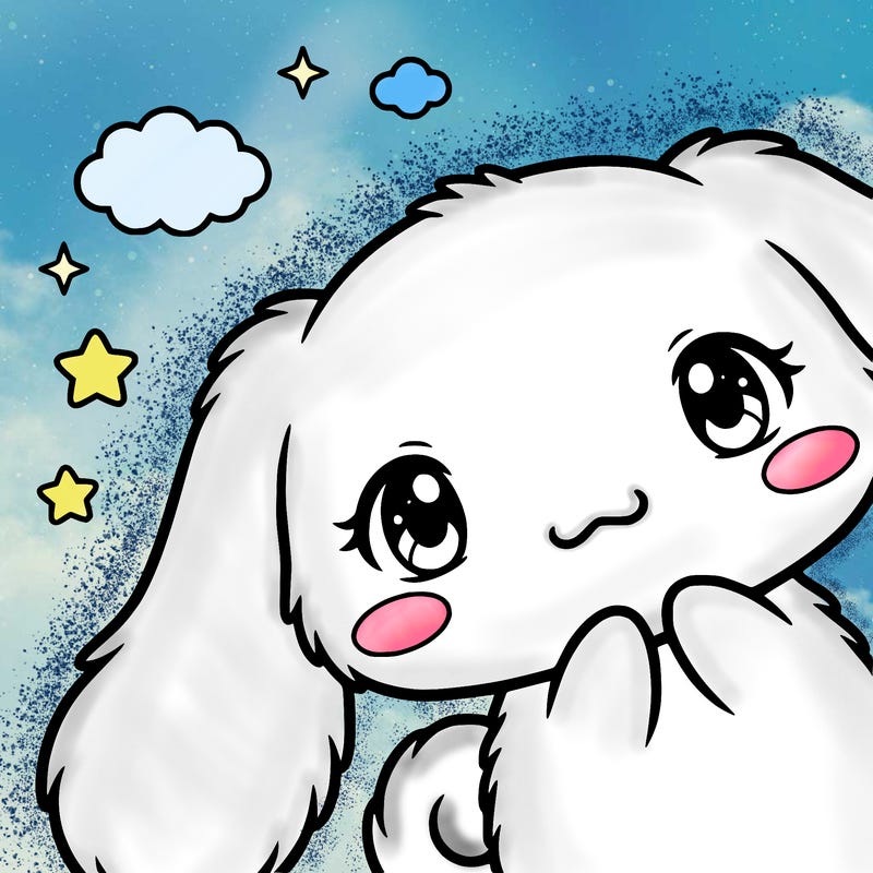 anime cinnamoroll cute fluffy