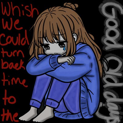 depressed girl