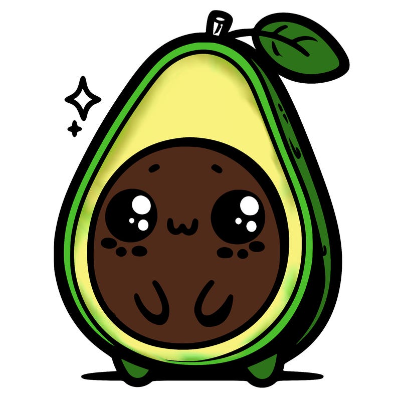 cute avocado