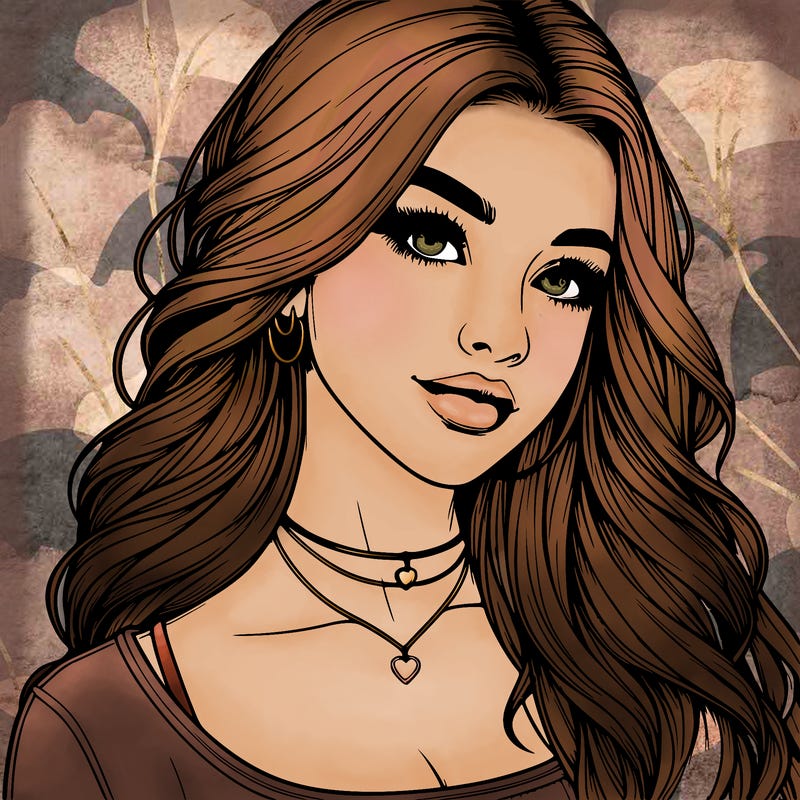 detailed realistic girl