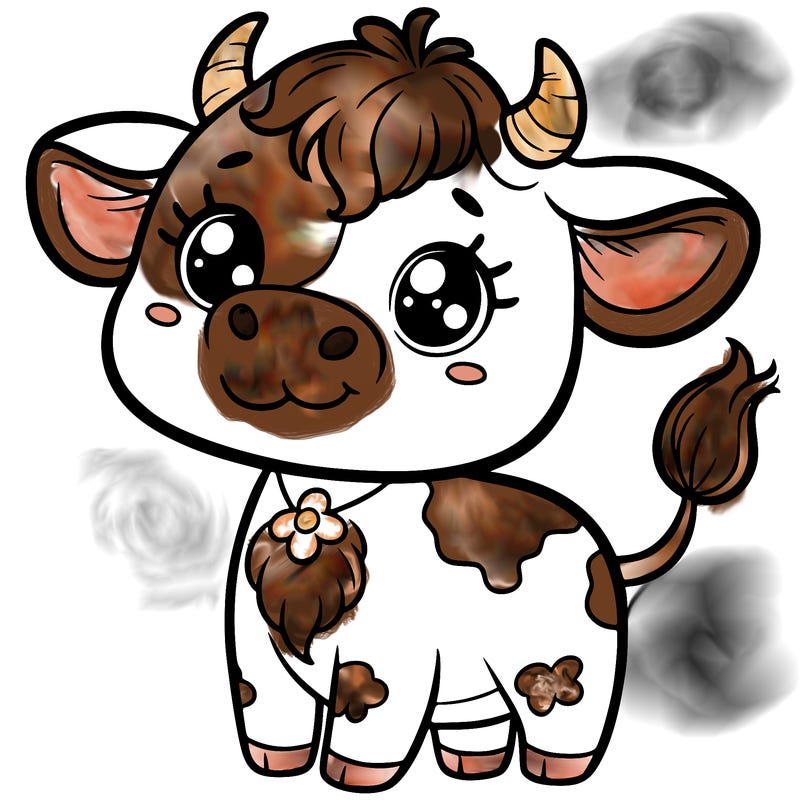 cute cow