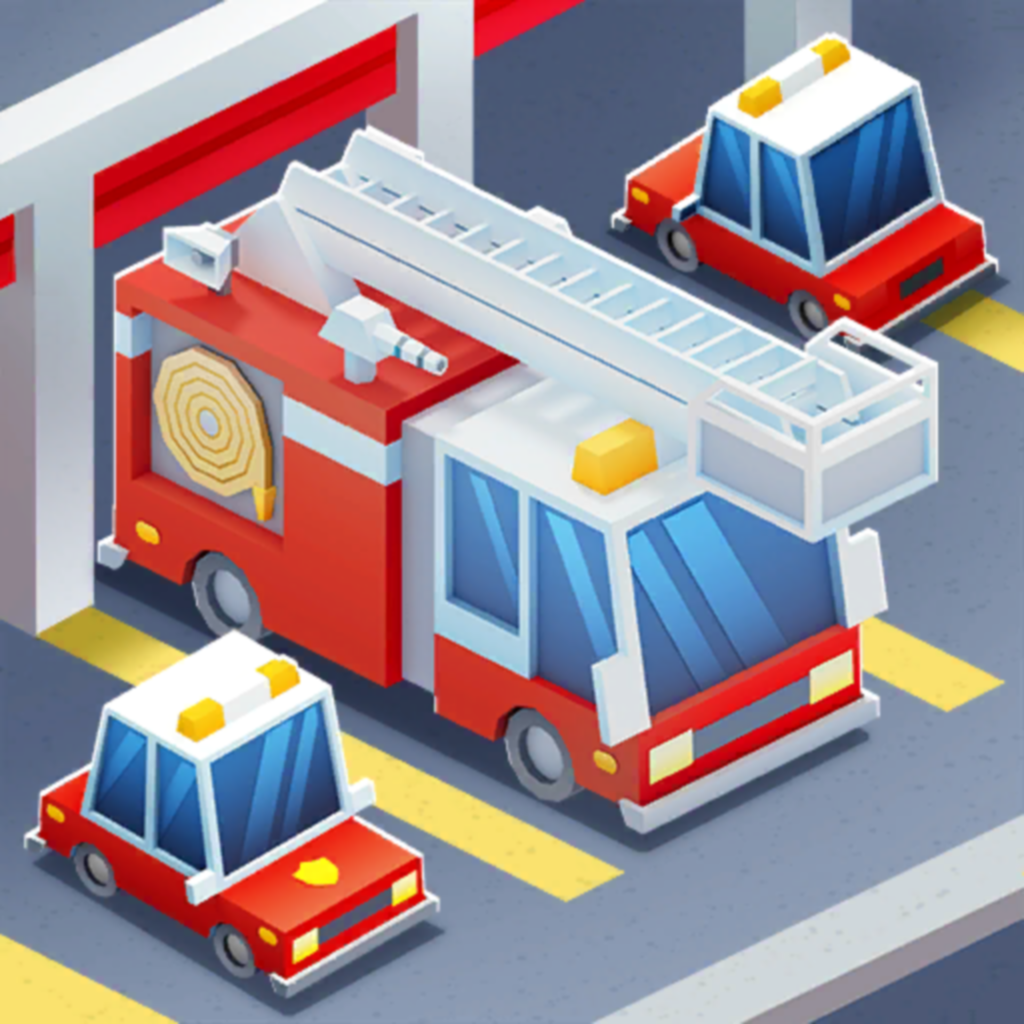 Idle Firefighter Tycoon: Save! | Build Your Fire Station Empire