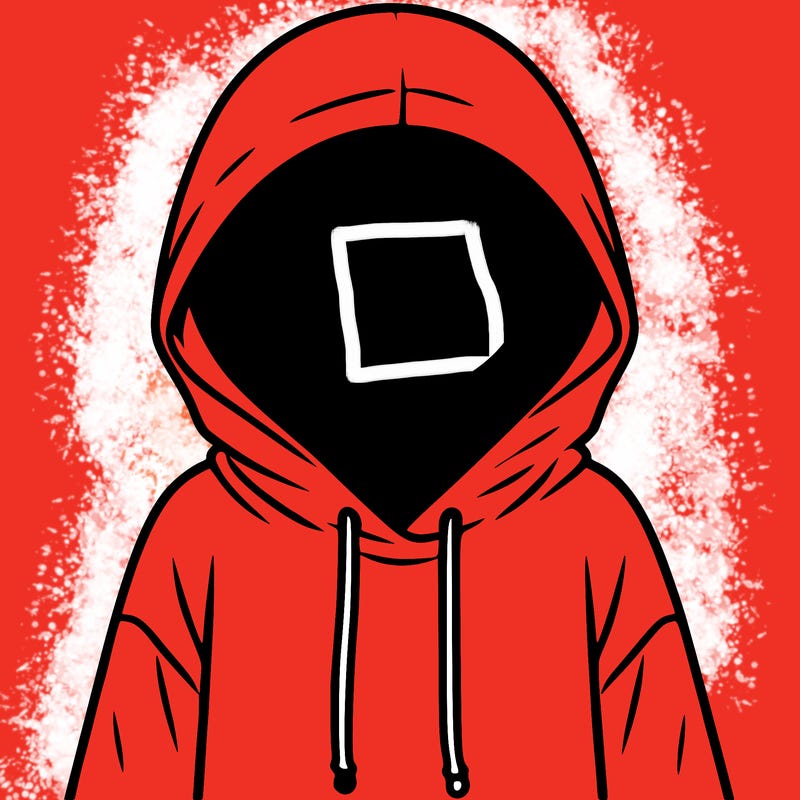 faceless girl in hoodie