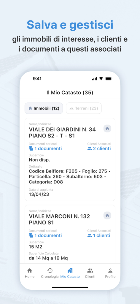 Whuis app dashboard showing property management and client integration