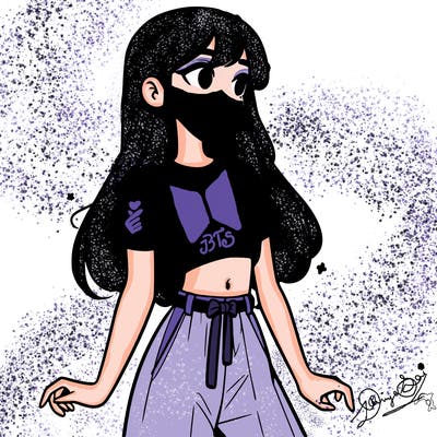 girl in a cute crop top