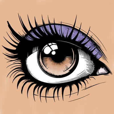 realistic eye