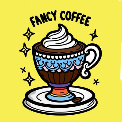 fancy coffee