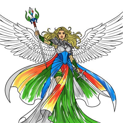 fantasy woman (no backround)!