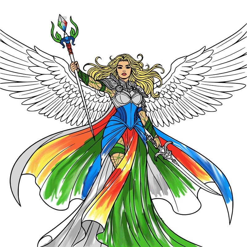 fantasy woman (no backround)!