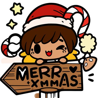 merry xmas sighn