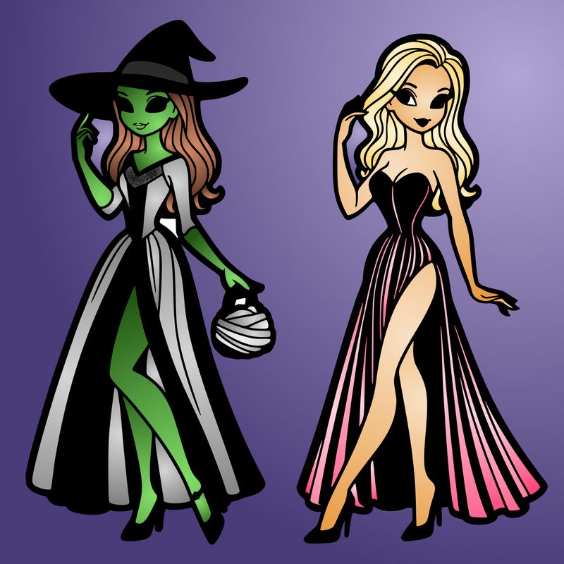 elphaba and glinda split