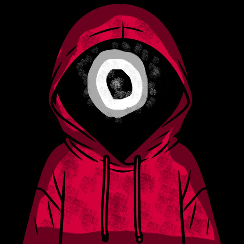 faceless girl in hoodie