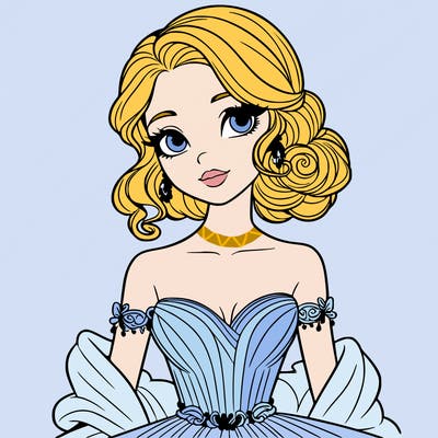 a pretty elegant lady