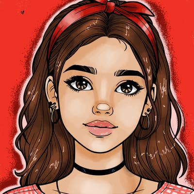 realistic teenage girl