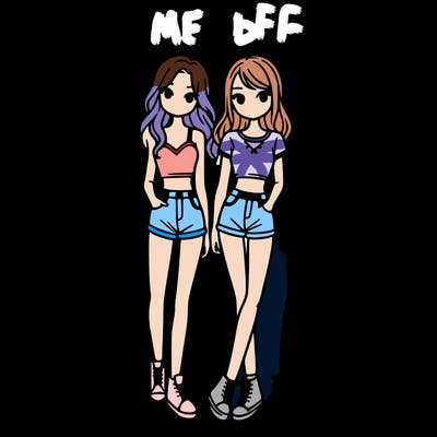 a group of girls wearing crop tops and shorts