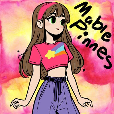 girl in a cute crop top