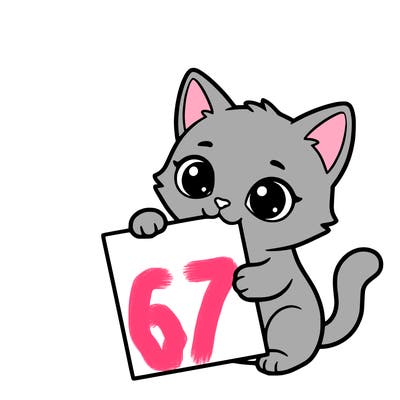 a small cat with a blank sheet of paper in its hand. the cat is sooooooo cute!