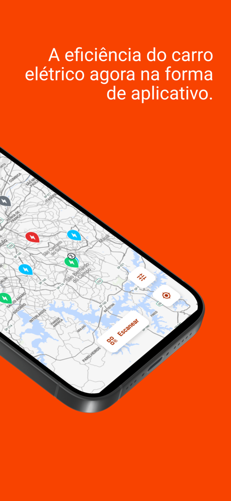 Mobilize Charge Pass - Interface de l'application Mobilize Charge Pass montrant une carte interactive avec des bornes de recharge pour véhicules électriques.