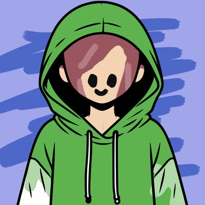 faceless girl in hoodie