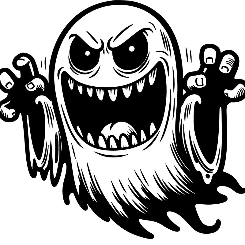 scary ghost
