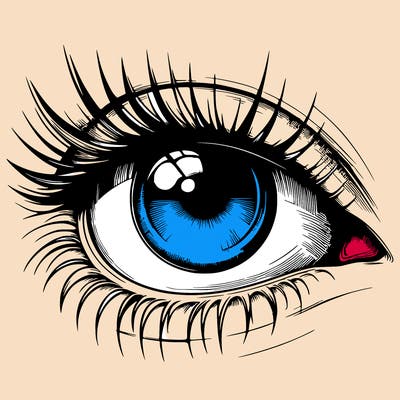 realistic eye