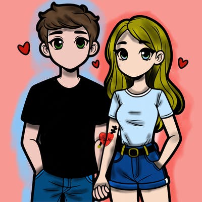 boyfriend and girlfriend