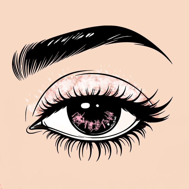 eye closed realistic