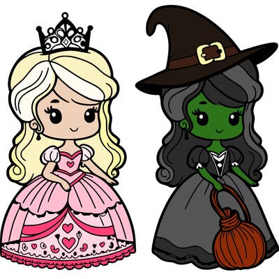 princess as a witch