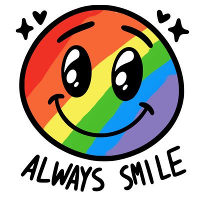 always smile