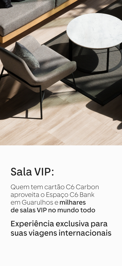 Modern interior of an airport VIP lounge with a comfortable armchair and marble coffee table