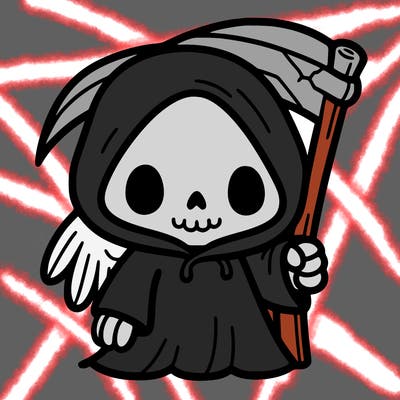 grim reaper cute
