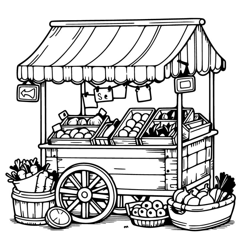 just a market stall