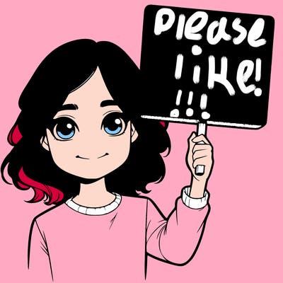 realistic girl holding up a sign