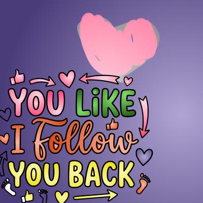 you like i follow you back