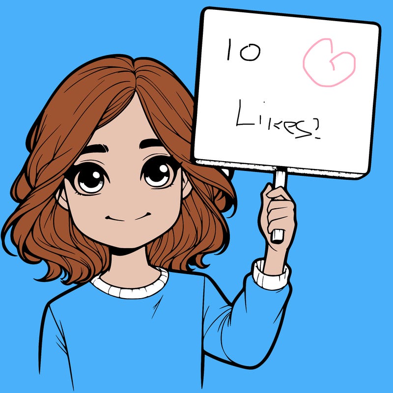 realistic girl holding up a sign