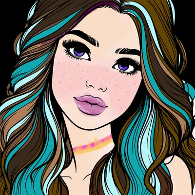 beautiful realistic girl