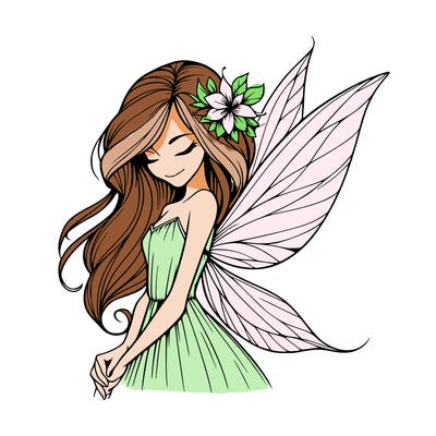 realistic fairy